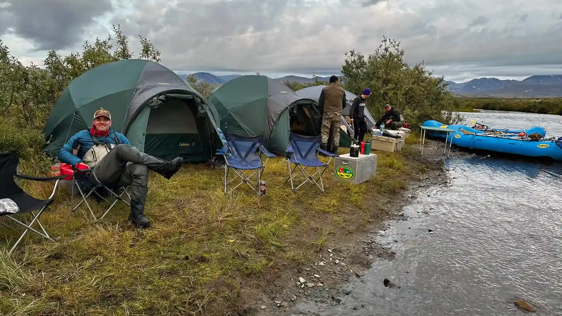 Lodge and float trip Combo - remote river float trip combined with a two-night stay at Chatna Lodge on the Mulchatna River in Alaska.