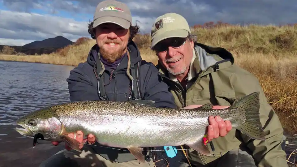 For great fishing action, visit Dave Duncans and Sons in Kodiak Island for a remote wild steelhead camp.