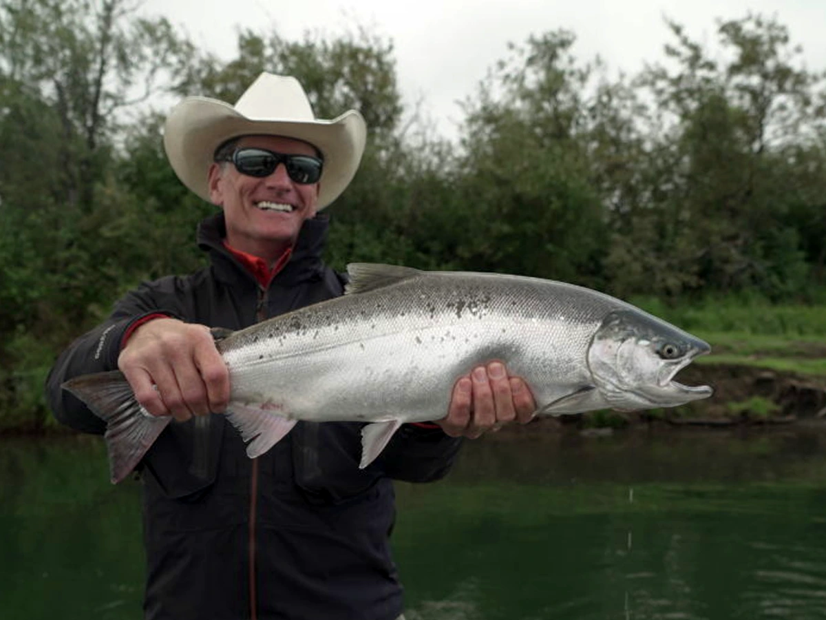 Togiak River Silver Salmon Fishing