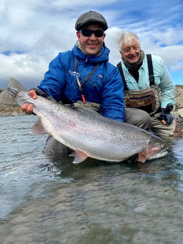 Read Guy Schoenborn's 2025 trip report for giant rainbow trout at Jurassic Lake Lodge in Argentina.