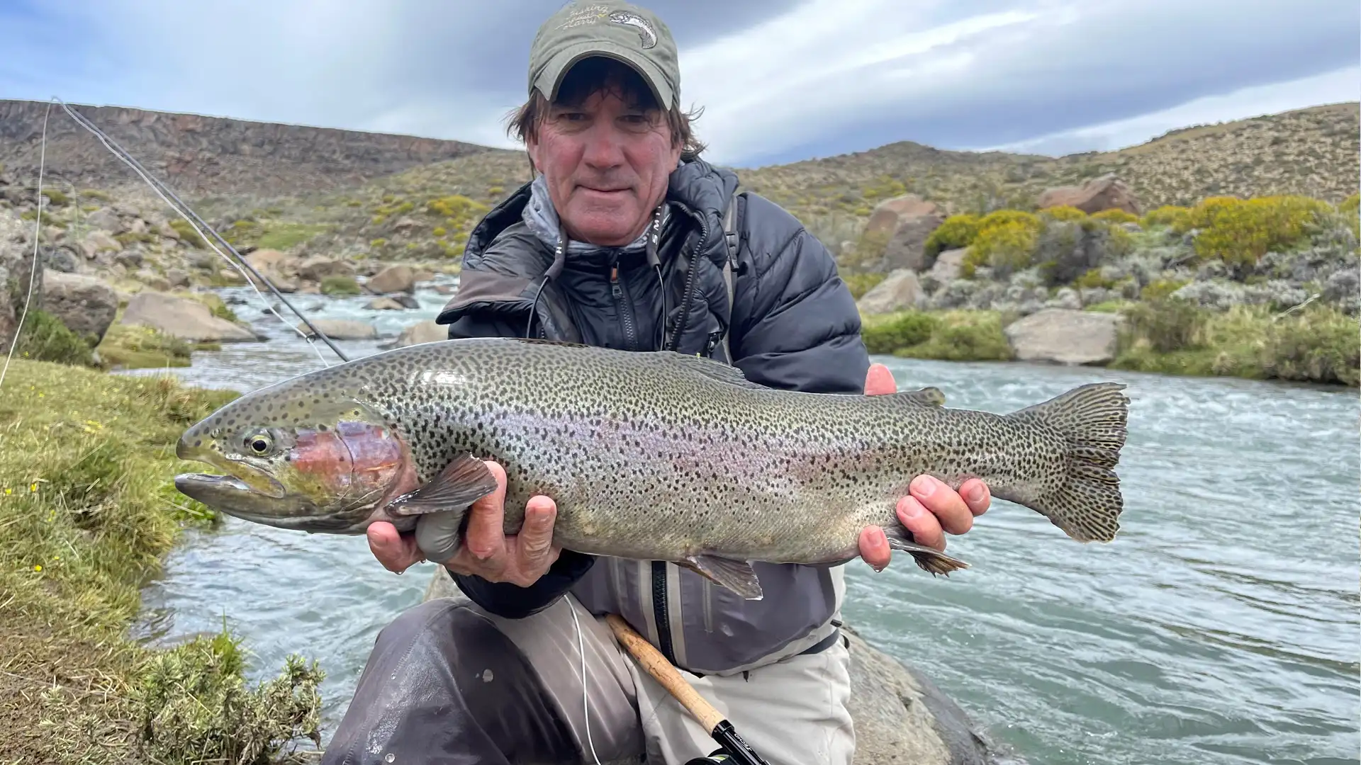 Brad Staples Host Brad Staples at Lago Strobel Lodge in Argentina during a hosted fishing trip.