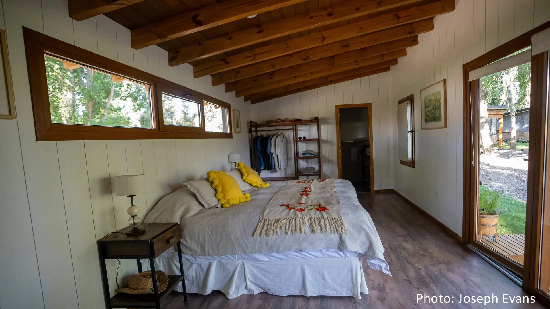 Limay River Ranch has six deluxe cabins.