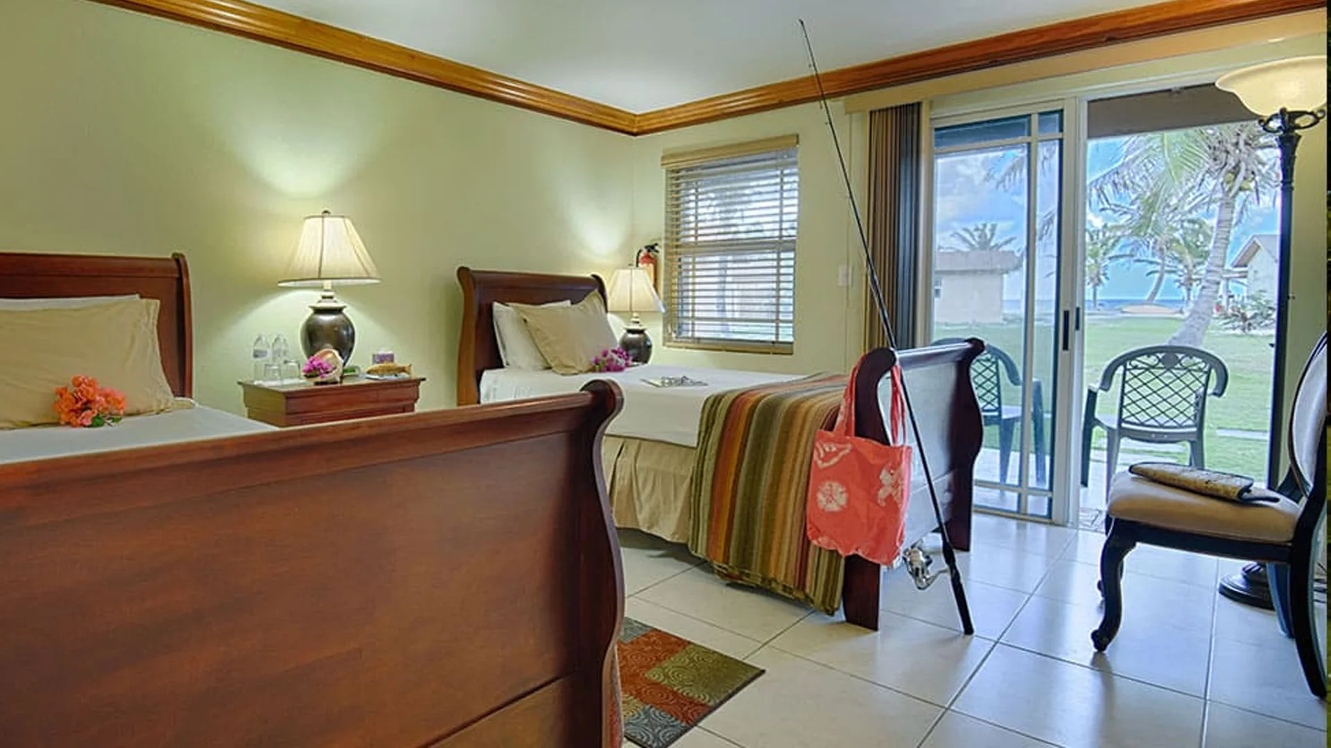 Swain's Cay Lodge offers oceanfront and ocean-view guest rooms, a spacious three-bedroom apartment, and standalone guest rooms.