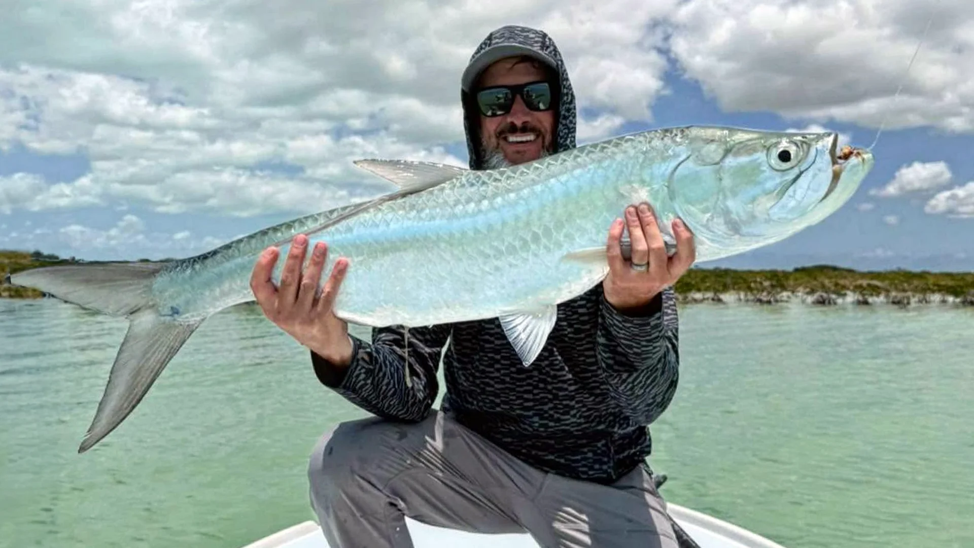 Swain's Cay Lodge in The Bahamamas top species are bonefishing, permit, tarpon, and barracuda.