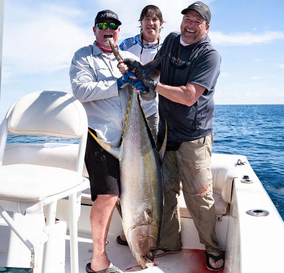 Yellowfin Tuna Several large yellowfin tuna were landed during our 2026 hosted fishing week with Afloat at Bahia Solano.