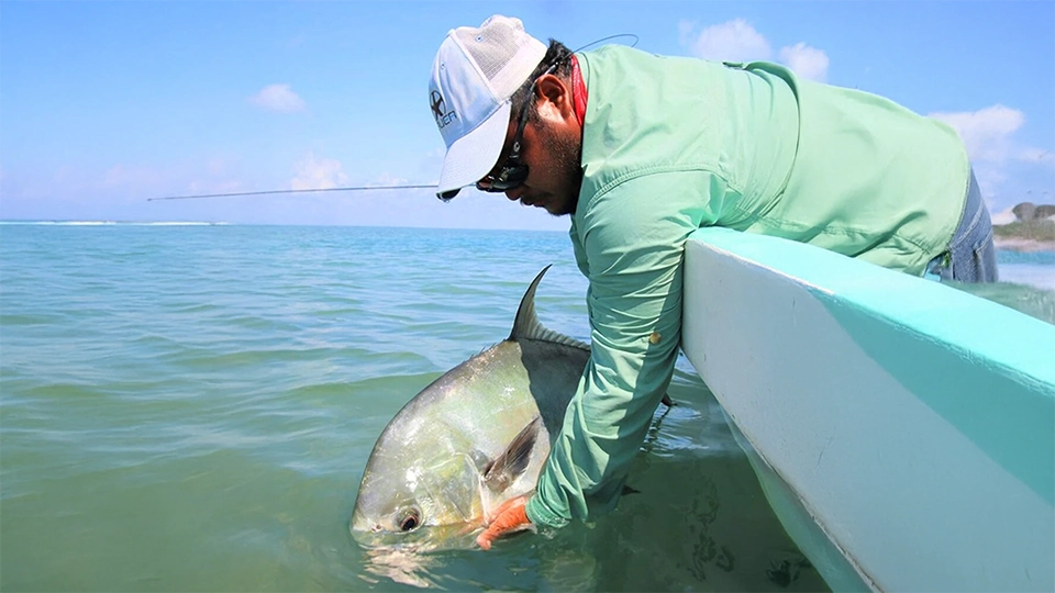 Belize River Lodge Belize River Lodge Permit Fishing