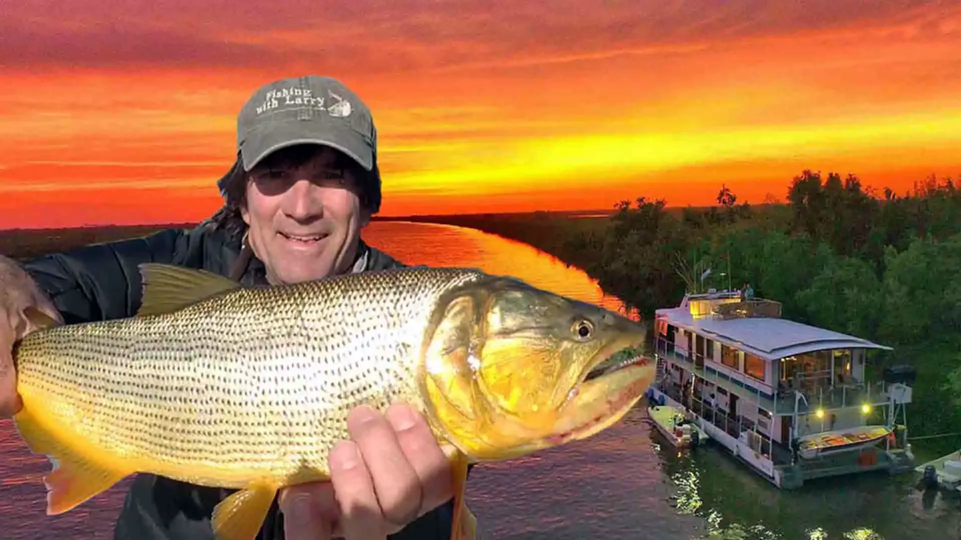Golden Dorado River Cruiser in Argentina offers fly or spin golden dorado fishing and a liveaboard adventure.