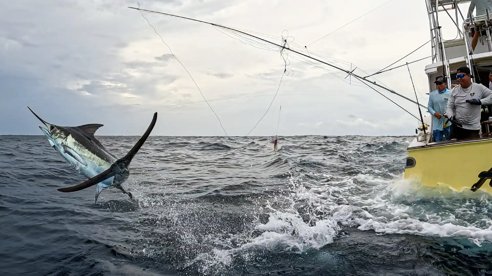 Guatemala holds both the conventional and fly fishing records for most sailfish released in one day.