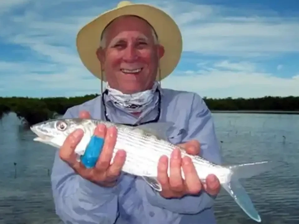 Bonefishing at Belize River Lodge in Belize.