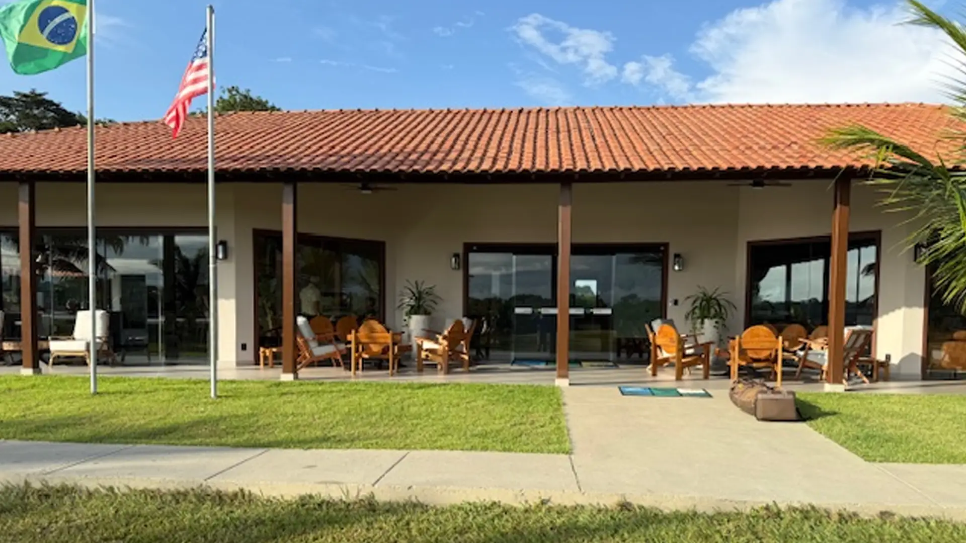 Agua Boa Amazon Lodge in Brazil has made noteable updates with a rec room, wine room, and new sliding glass doors to take in the views.