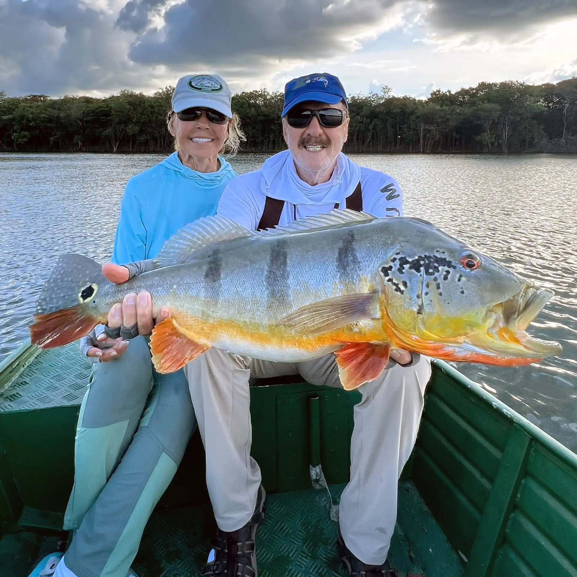 Bob and Susan Mueller celebrated their 33rd anniversary and with their sixth visit to Agua Boa Amazon Lodge, and choosing a fishing trip to mark such a milestone says a lot about how special this experience truly is.