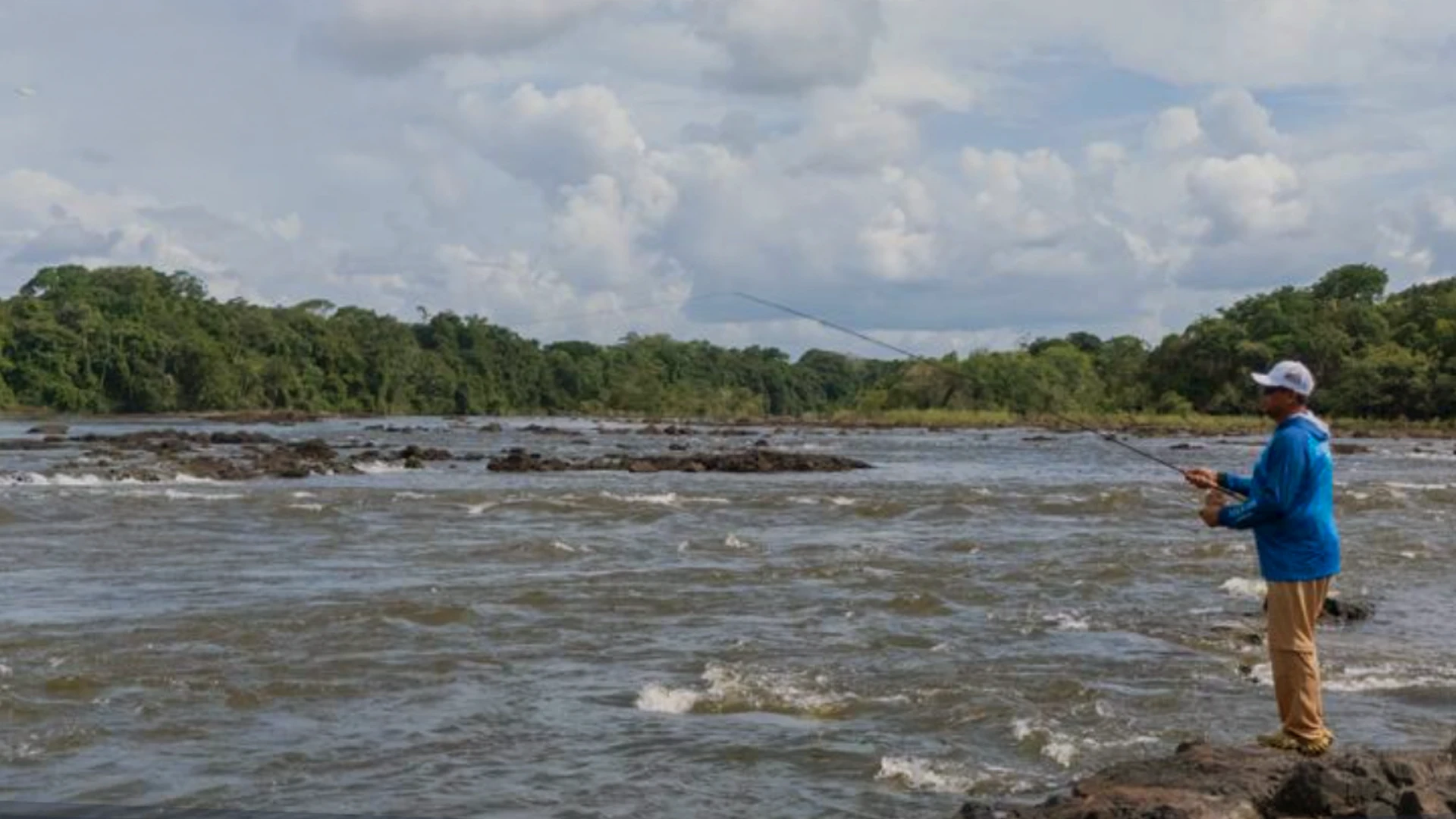 The Jatapu River runs 250 to 310 miles through northern Brazil.
