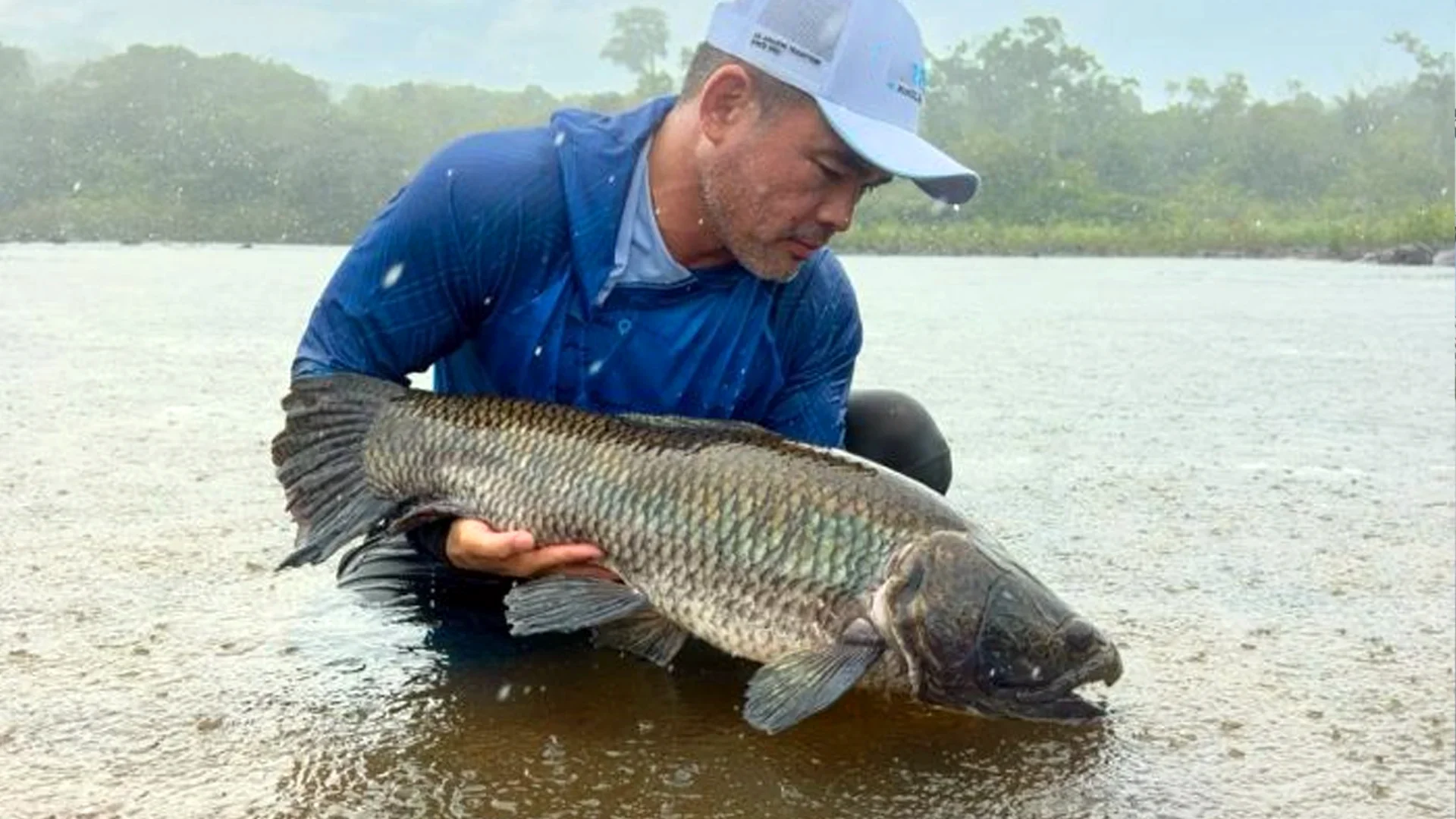 Wolffish on Brazil's Jatapu River with Bucket List Fishing.