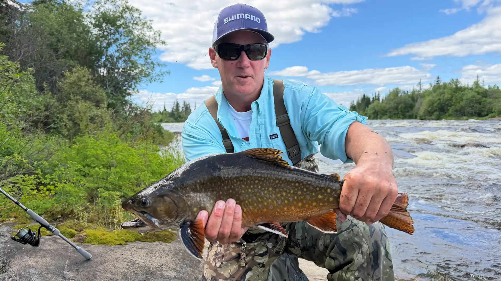 Add a fly-out to the legendary God's River to your trip for brook trout fishing.