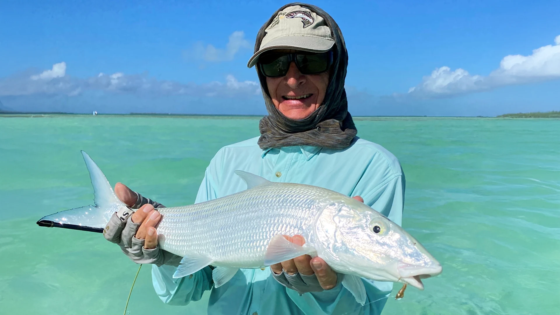 Kirk Chiapella Kirk Chiapella with a Christmas Island Bonefish from The Villages.