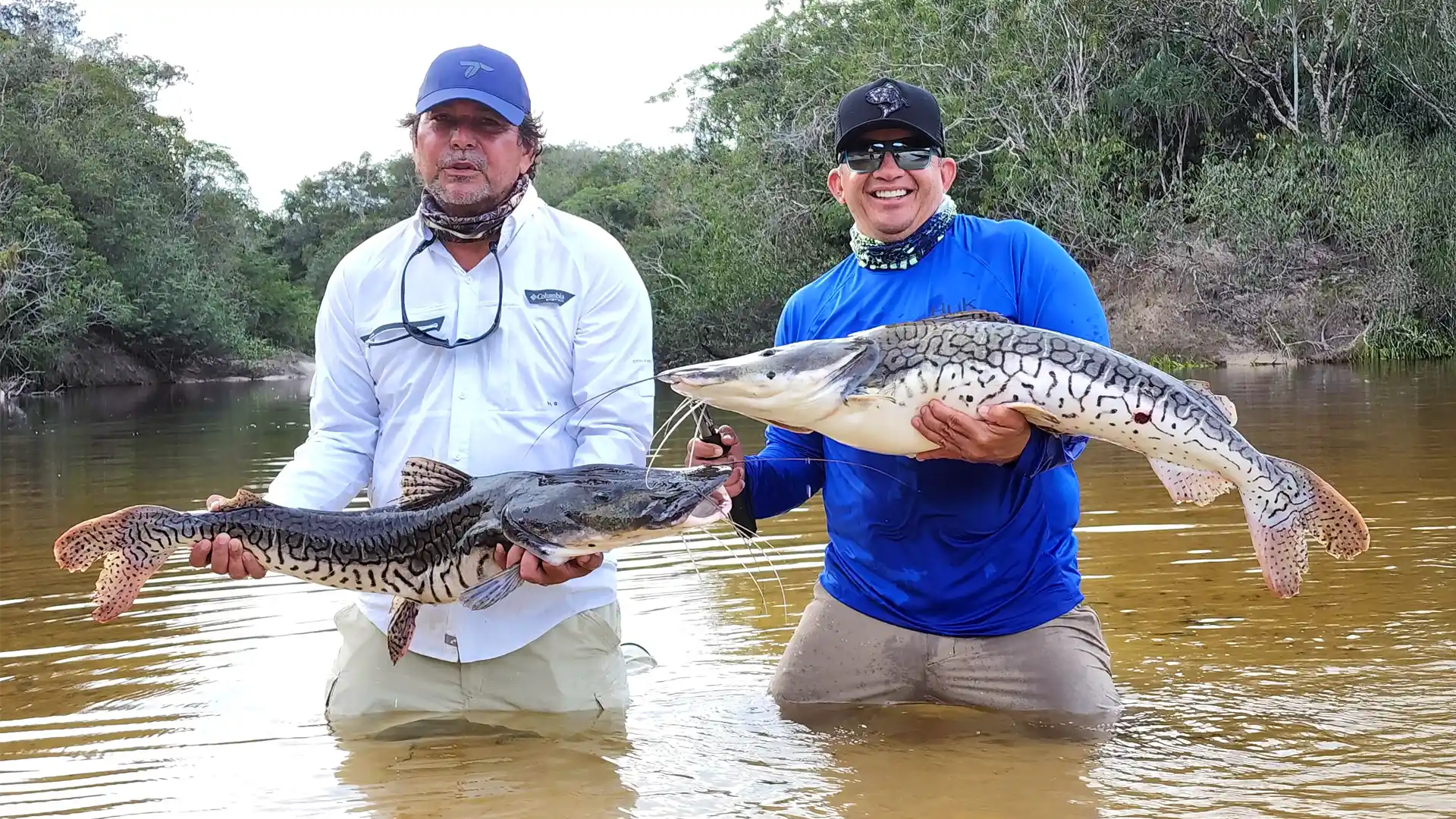Target several types of catfish on the Mataven River.