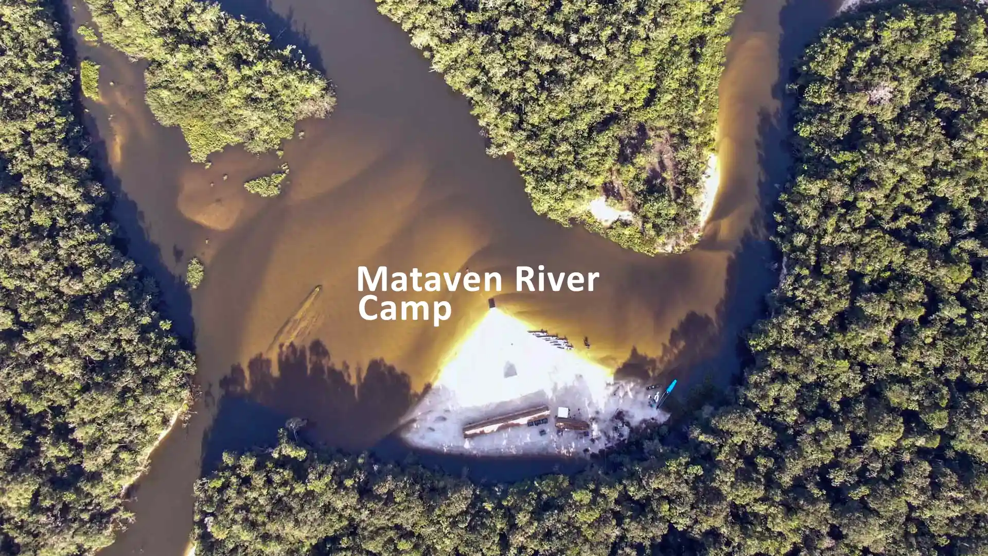 Fly or lure fish for trophy peacock bass and camp on the Mataven River with Afloat Adventures and Fishing with Larry.