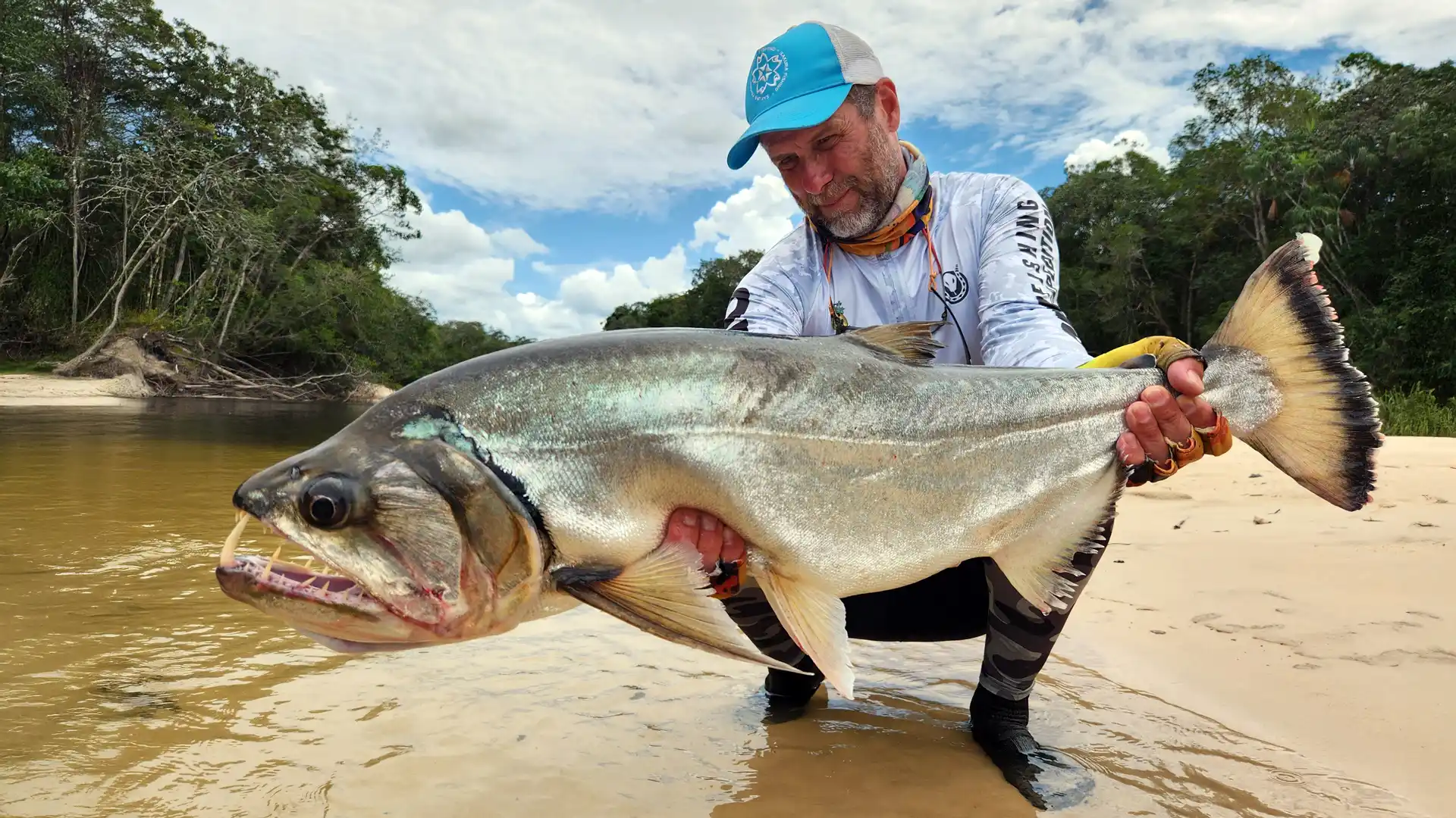 Payara are one oe top gamefish in the Mataven River.