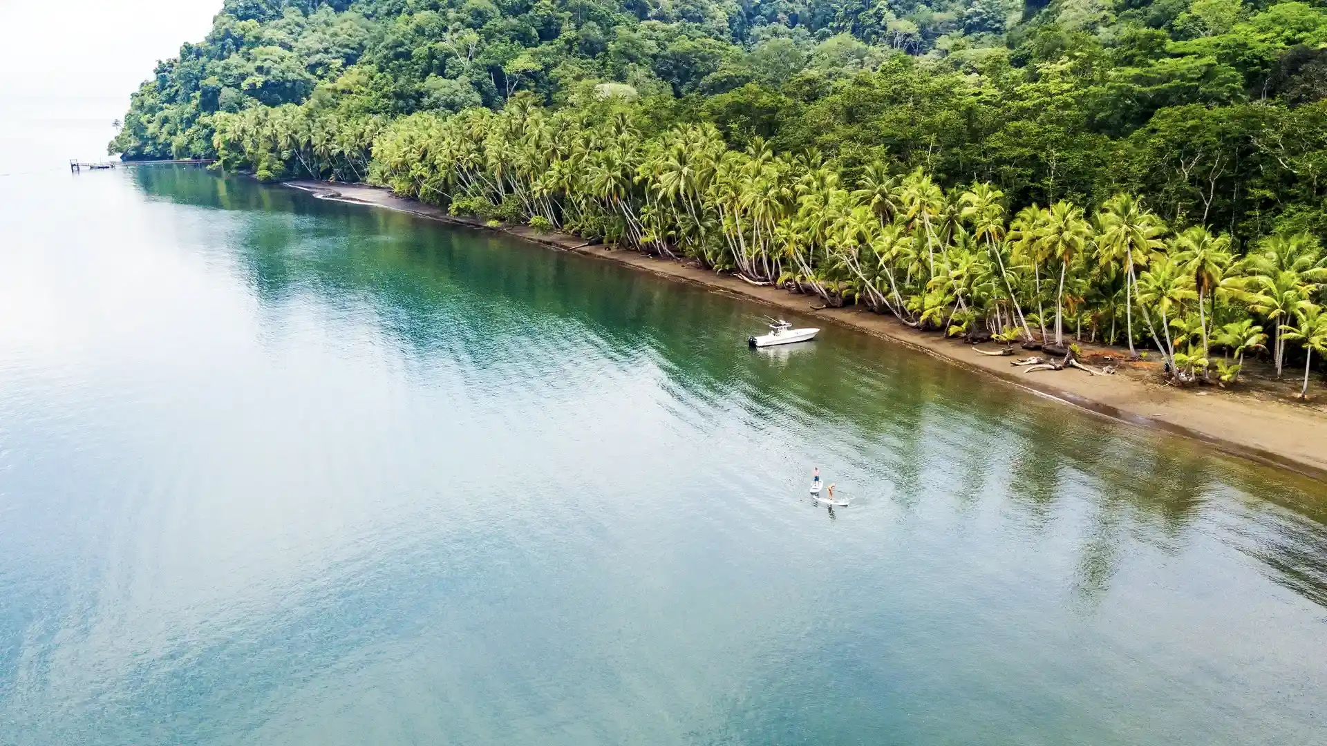 Sportfishing waters near Golfito Bay on Costa Rica's southern Pacific coast.