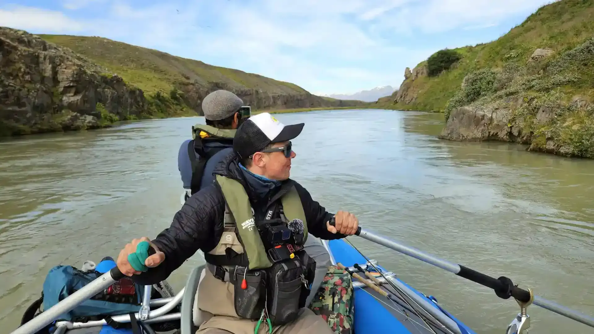 Float trips are available for an added fee with Fish Partners at Long Valley Lodge in northern Iceland.