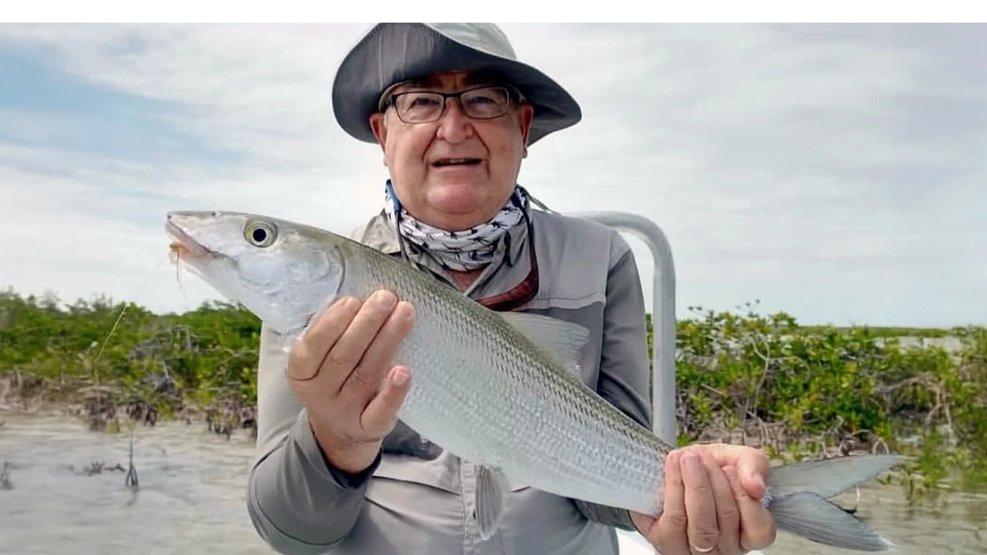 Bonefish fishing at Ascension Bay with Pesca Maya Lodge in Mexico.