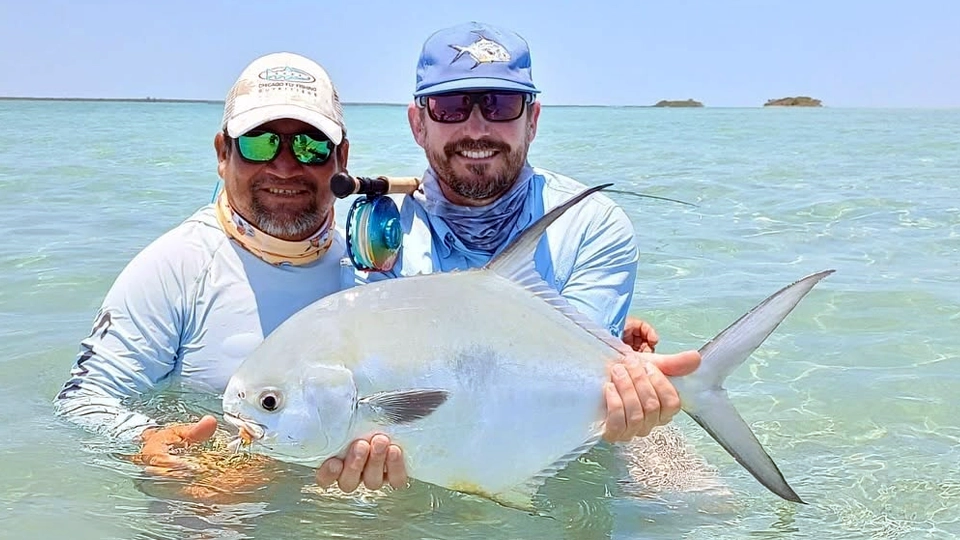 Ascension Bay Permit Fishing at Pesca Maya Lodge