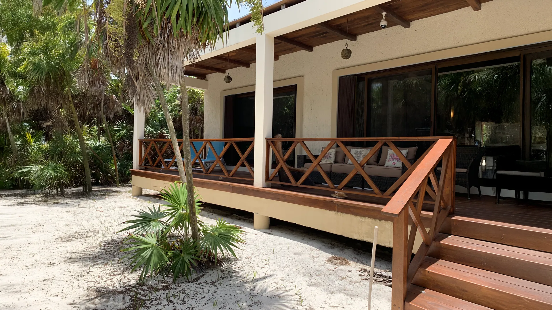 Pesca Maya Lodge, an Ascension Bay fishing lodge, 90 miles from Cancún.