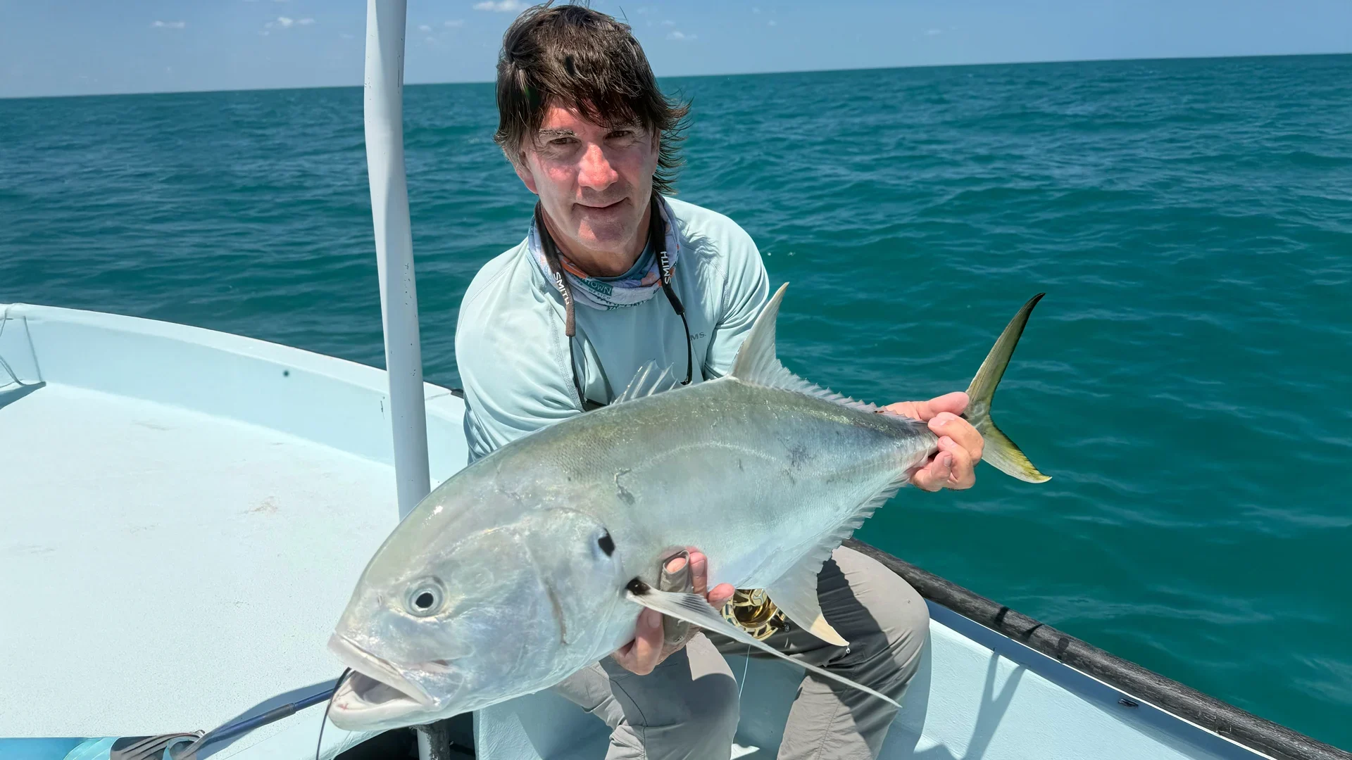 Brad and Carlos of Isla Holbox Tarpon Club also tapped into Jack Crevalle fishing during Brad's three days on the Island.